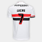 Camisa New Balance São Paulo 2025/26 I Lucas N° 7