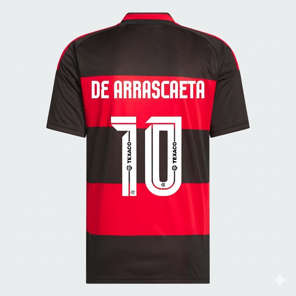 Camisa Adidas Flamengo 2026/27 I DE ARRASCAETA N° 10