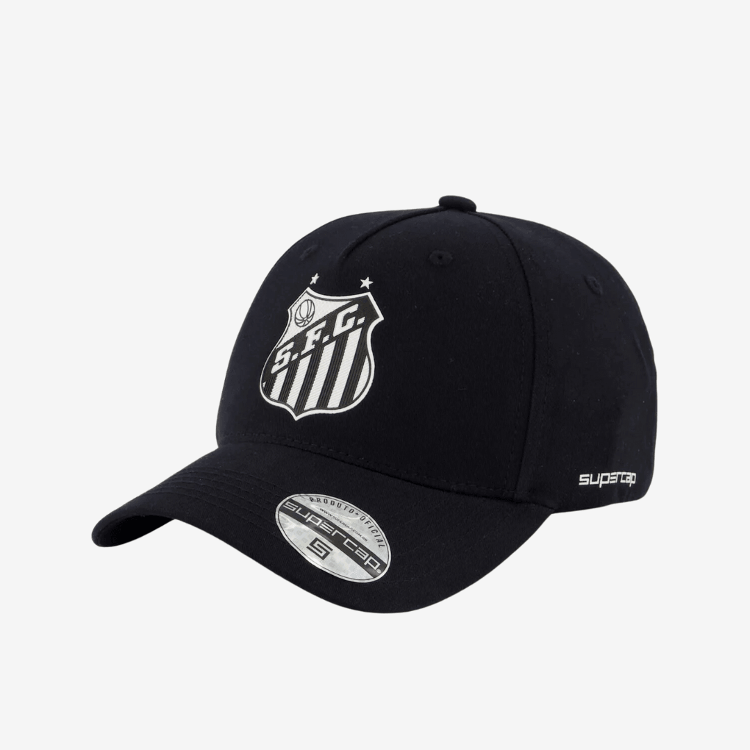 Boné Santos Americano Preto