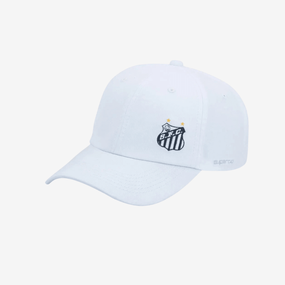 Boné Santos Escudo Branco