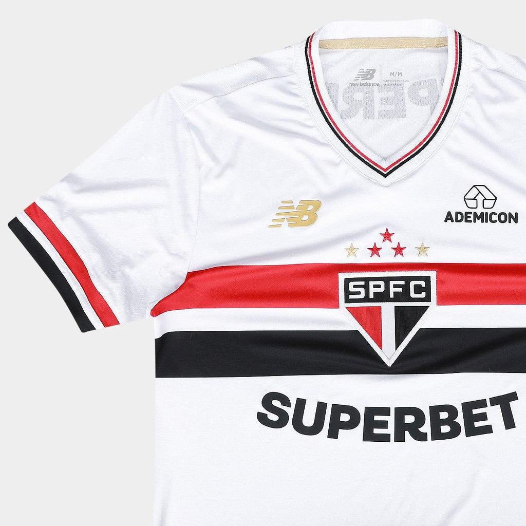 Camisa New Balance São Paulo 2025/26 I Lucas N° 7