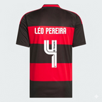Camisa Adidas Flamengo 2026/27I LÉO PEREIRA N° 4