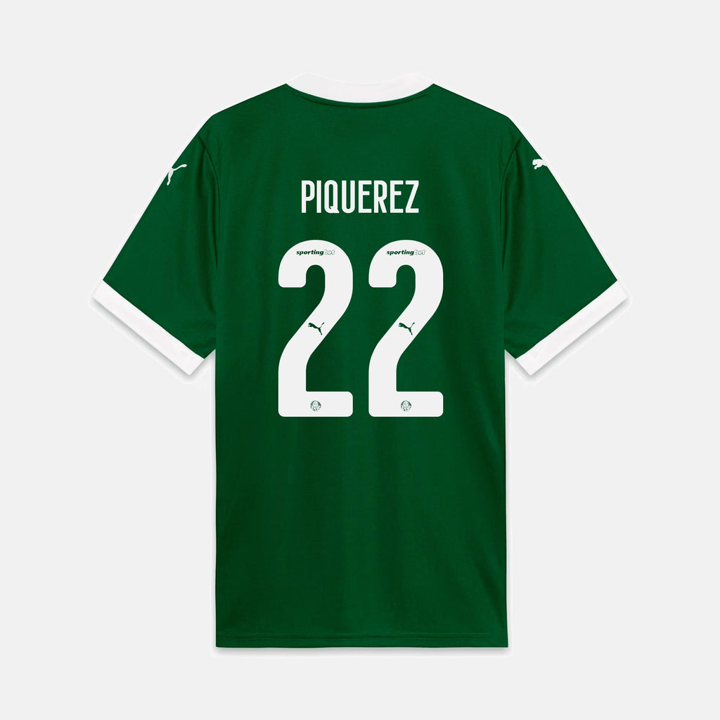 Camisa Puma Palmeiras 2025/26 I - Piquerez N° 22
