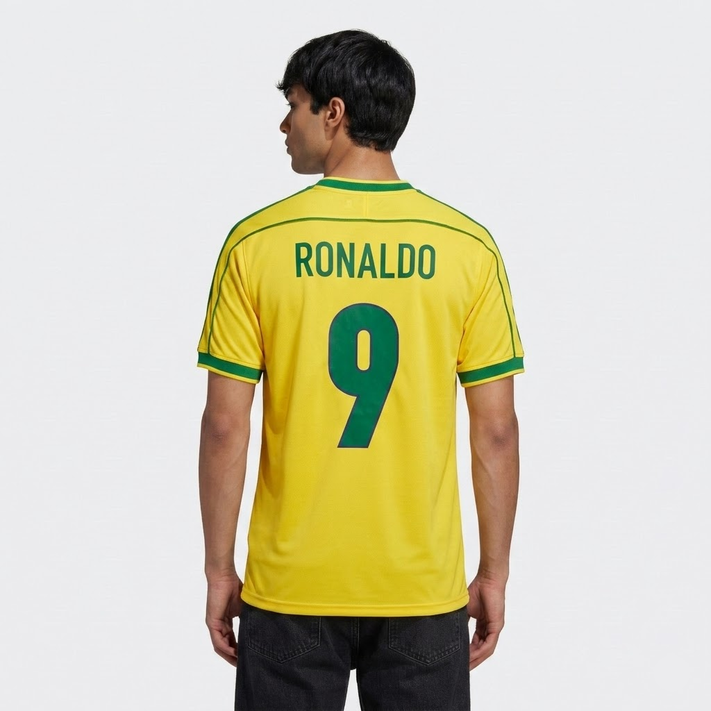 Camisa Retrô Brasil 1998 [PRONTA ENTREGA]